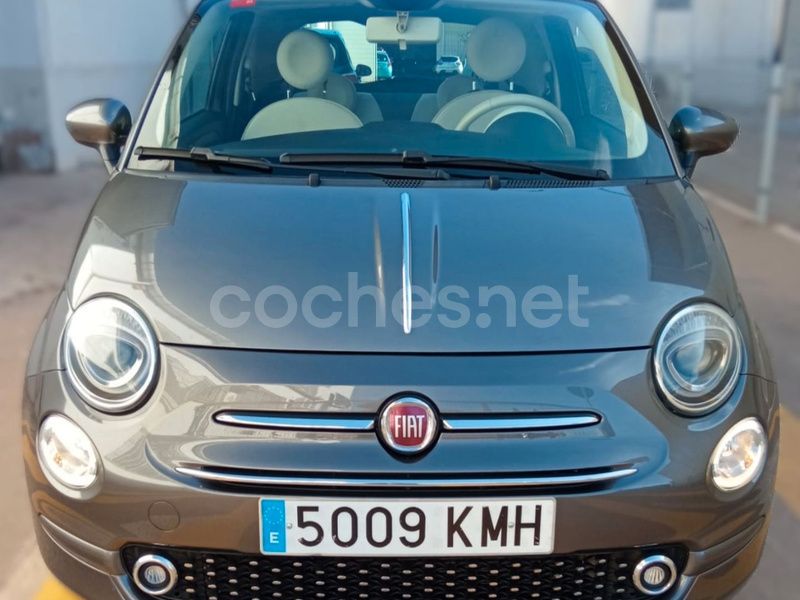 Gris / plata Usado 2018 Fiat 500 Lounge Berlina | 10.275 € (Precio justo) - Imagen 1/4