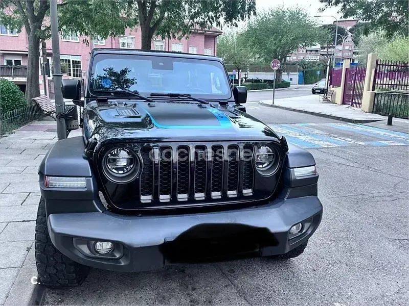 Usado Jeep Wrangler 381 CV (280 kW) 2021 Negro SUV