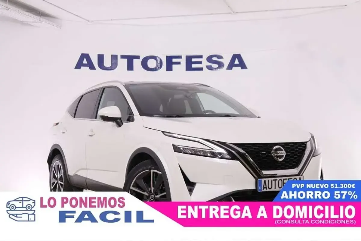 Usado Nissan Qashqai Tekna 158 CV (116 kW) 2022 Blanco SUV
