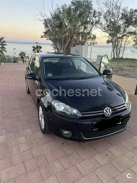 Usado VW Golf VI Sport 140 CV (102 kW) 2009 Negro Berlina