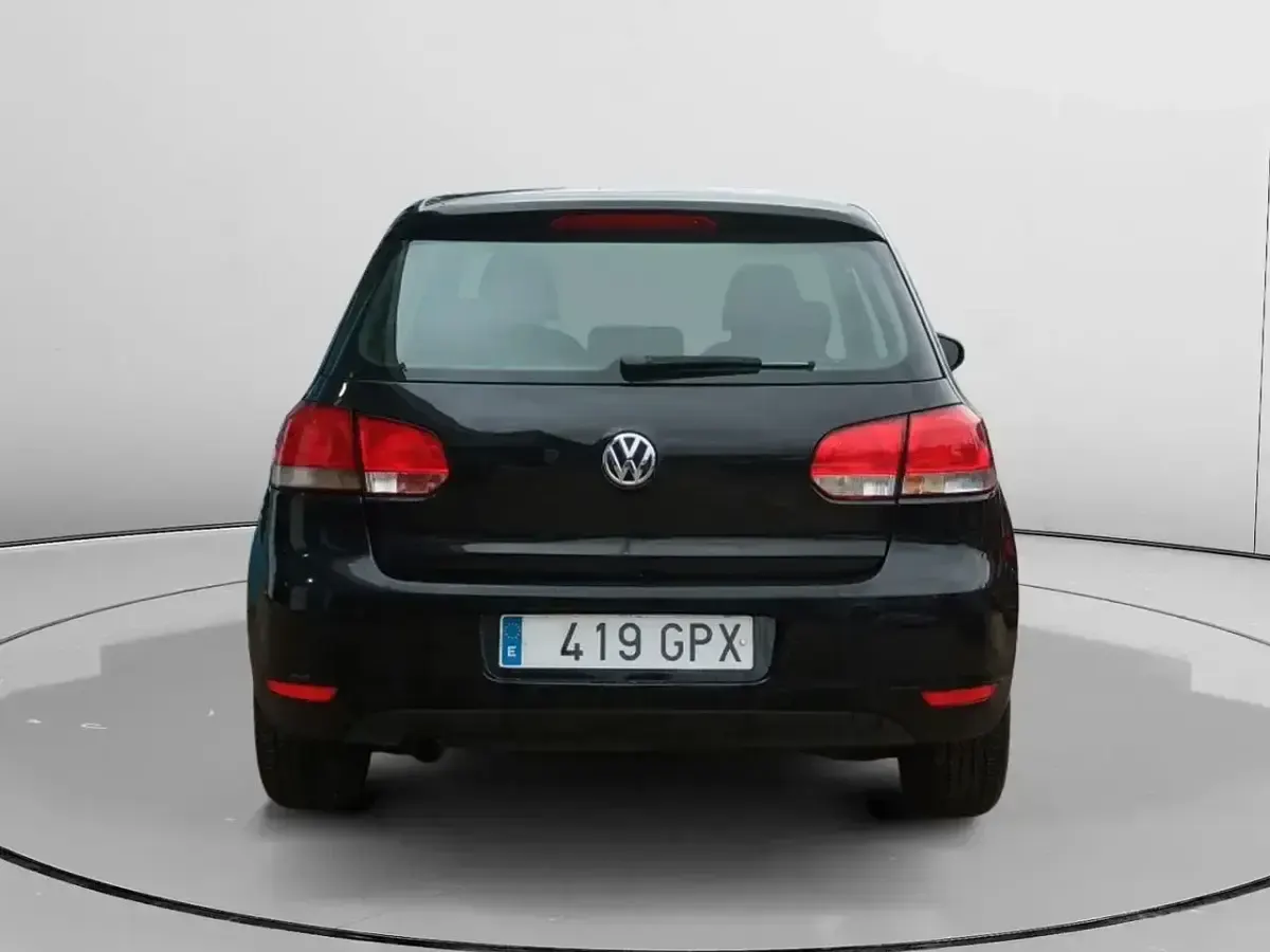 Usado VW Golf VI Advance 106 CV (77 kW) 2009 Negro Utilitario