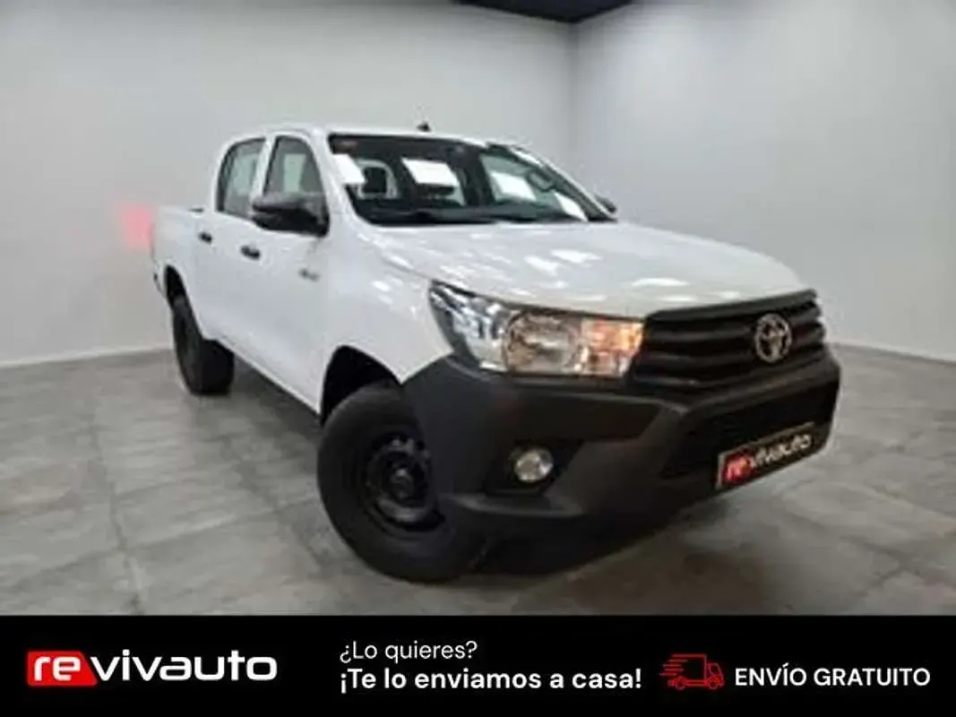 Usado Toyota HiLux 144 CV (105 kW) 2019 Blanco Pickup/Camioneta
