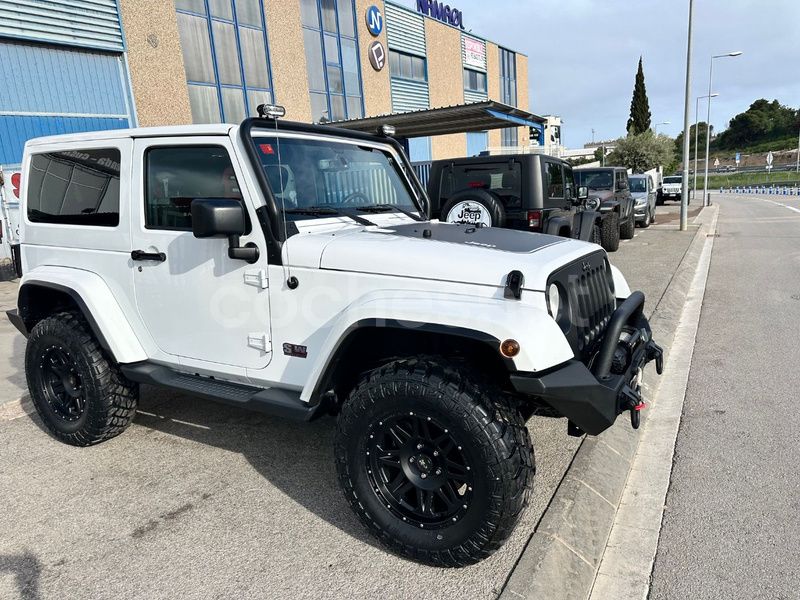 Usado Jeep Wrangler Sahara 200 CV (147 kW) 2015 Blanco SUV