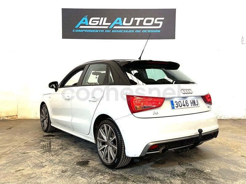 Usado Audi A1 Sportback S-Line 90 CV (66 kW) 2014 Blanco Utilitario