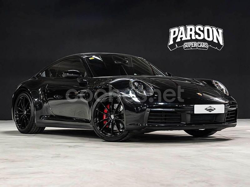 Negro Usado 2020 Porsche 911 Carrera 4S Coupe | 145.000 € (Un poco caro) - Imagen 1/4