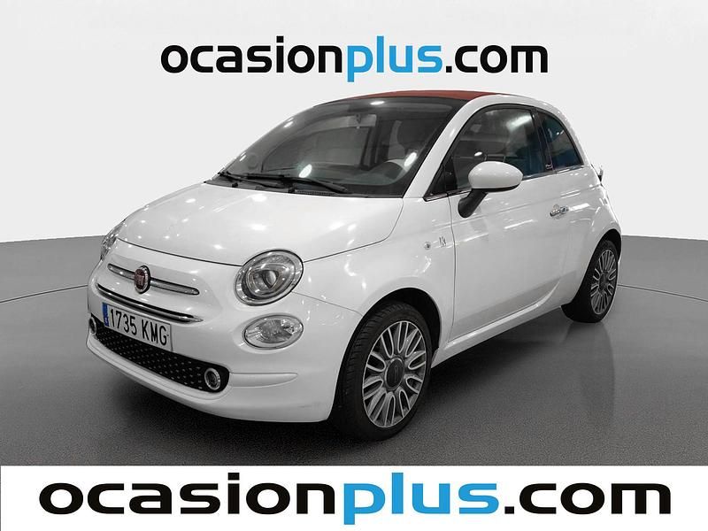 Usado Fiat 500C Lounge 69 CV (50 kW) 2018 Blanco Descapotable
