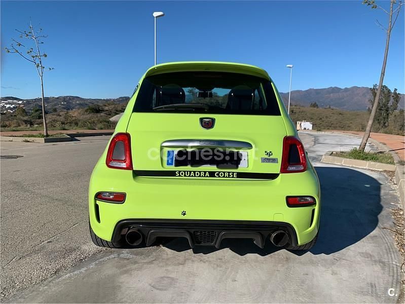 Usado Abarth 595 Pista 160 CV (117 kW) 2018 Verde Berlina