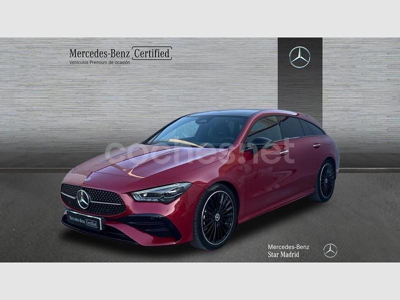 Blanco Usado 2024 Mercedes CLA200 Familiar | 38.490 € (Un poco caro) - Imagen 1/4