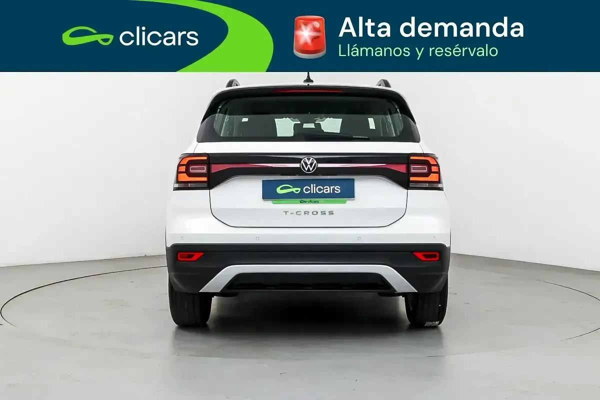 Usado VW T-Cross Advance 110 CV (80 kW) 2021 Blanco SUV
