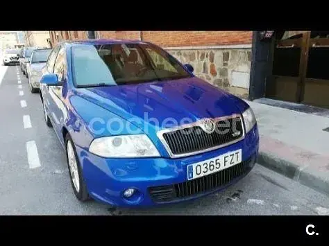 Usado Skoda Octavia RS 170 CV (125 kW) 2008 Azul Berlina