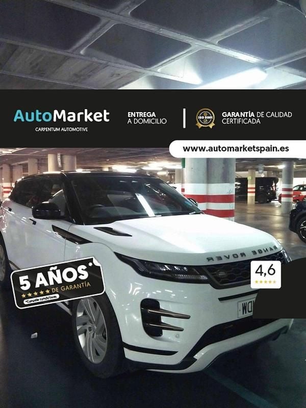 Blanco Usado 2023 Land Rover Range Rover evoque R-Dynamic SUV | 31.900 € (Precio justo) - Imagen 1/4