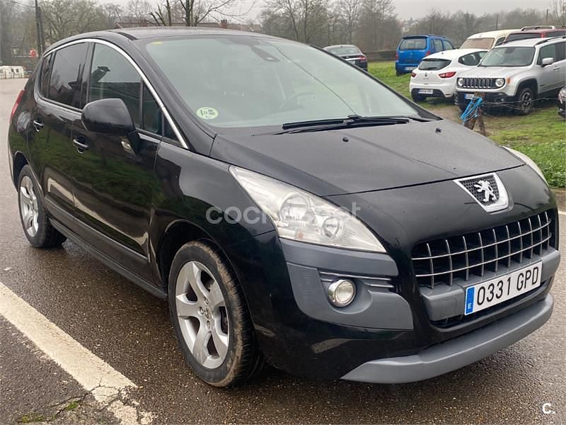 Usado Peugeot 3008 Premium 110 CV (80 kW) 2009 Negro Berlina