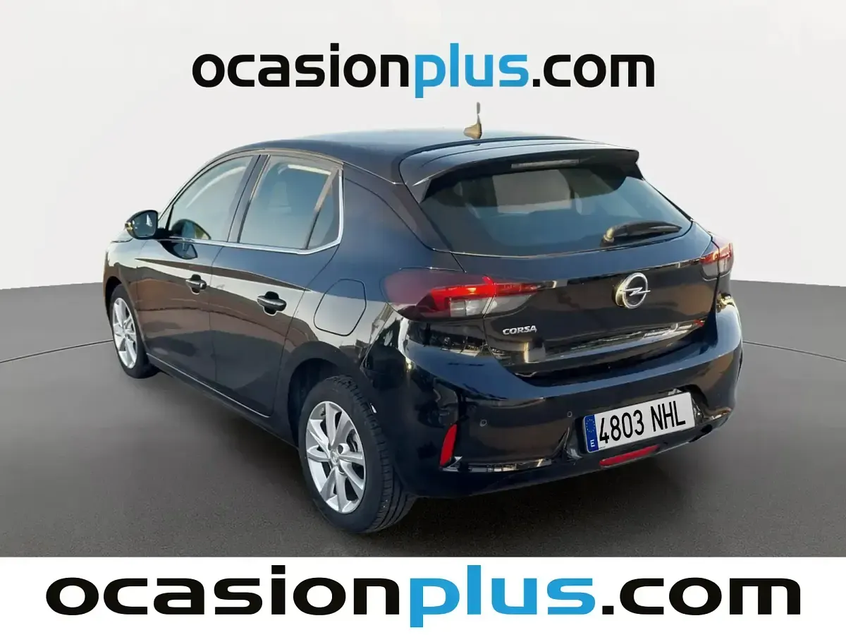 Begagnad Opel Corsa Elegance 100 HK (73 kW) 2021 Svart Sedan
