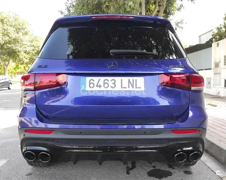 Usado Mercedes GLB200 150 CV (110 kW) 2021 Negro SUV