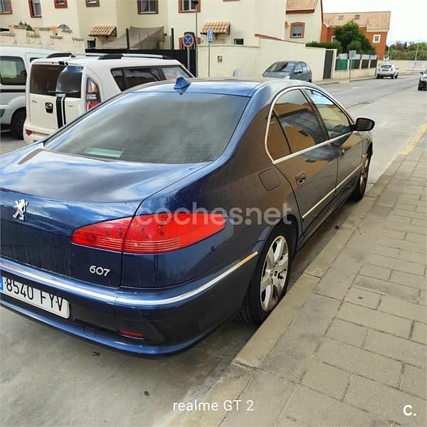 Usado Peugeot 607 204 CV (150 kW) 2007 Azul Berlina
