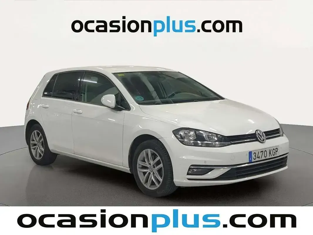 Usado VW Golf VII Advance 125 CV (91 kW) 2018 Blanco Utilitario