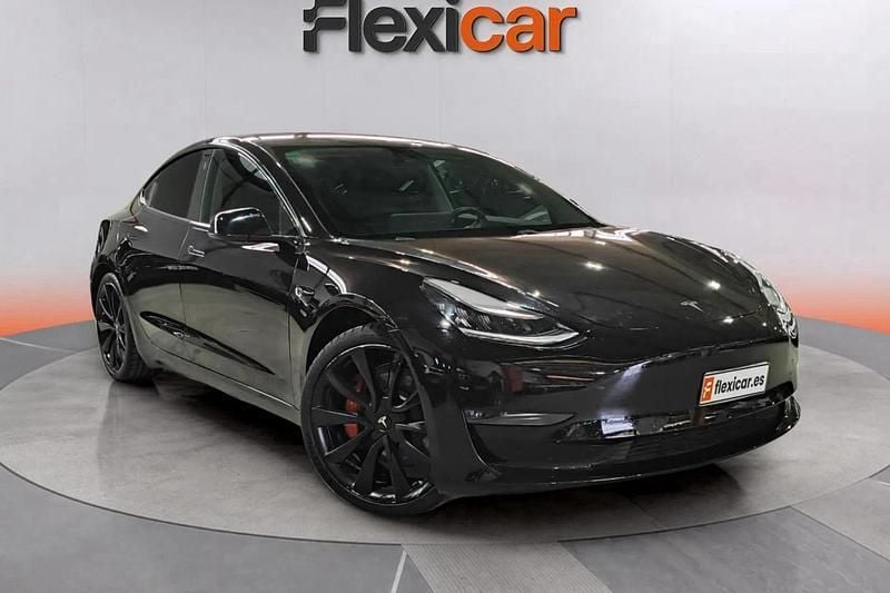 Negro Usado 2019 Tesla Model 3 Performance Berlina | 23.990 € (Super precio) - Imagen 1/4