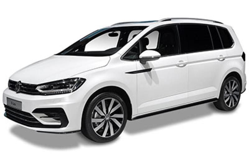Blanco Usado 2021 VW Touran Advance Monovolumen | 20.900 € (Super precio) - Imagen 1/4