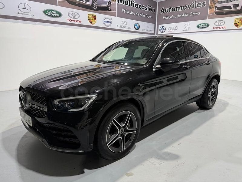Usado Mercedes GLC300 245 CV (180 kW) 2020 Negro Coupe