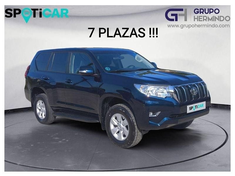 Azul Usado 2020 Toyota Land Cruiser SUV | 48.500 € - Imagen 1/4