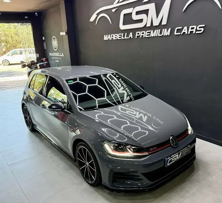 Usado VW Golf VII GTI 290 CV (213 kW) 2019 Gris Utilitario