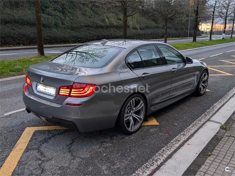 Usado BMW 520 Efficient Dynamics 184 CV (135 kW) 2011 Gris / plata Berlina