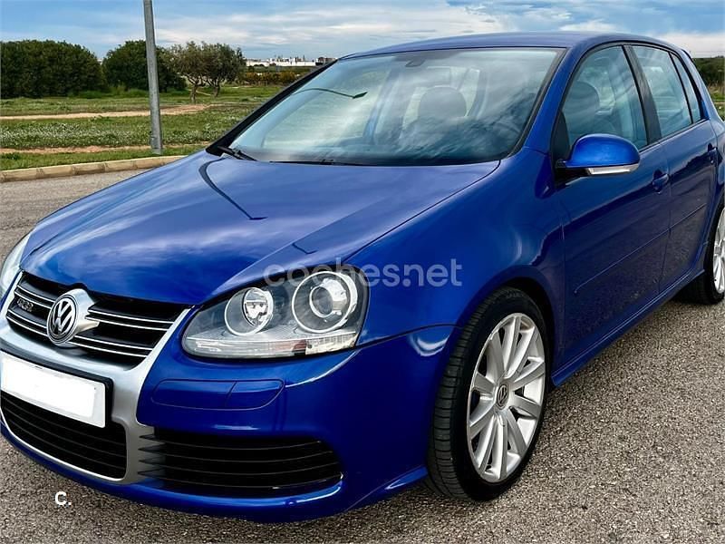 Azul Usado 2007 VW Golf V R Berlina | 18.000 € (Caro) - Imagen 1/4