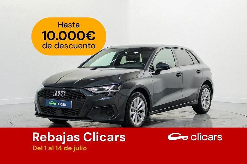 Gris Usado 2023 Audi A3 Sportback e-tron S-Line Berlina | 23.490 € (Precio justo) - Imagen 1/4