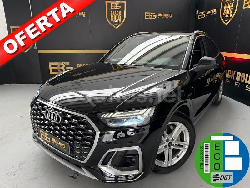 Negro Usado 2021 Audi Q5 Sportback S-Line SUV | 34.990 € (Super precio) - Imagen 1/4