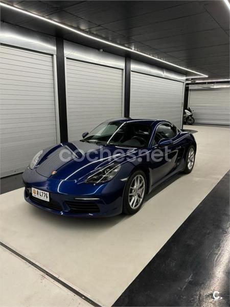 Azul Usado 2020 Porsche 718 Cayman Coupe | 43.400 € - Imagen 1/4