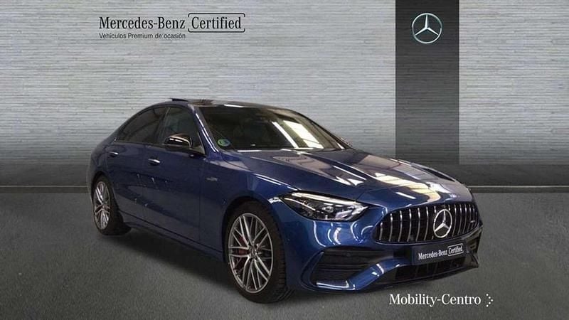 Usado Mercedes C43 AMG AMG 426 CV (313 kW) 2024 Azul Berlina