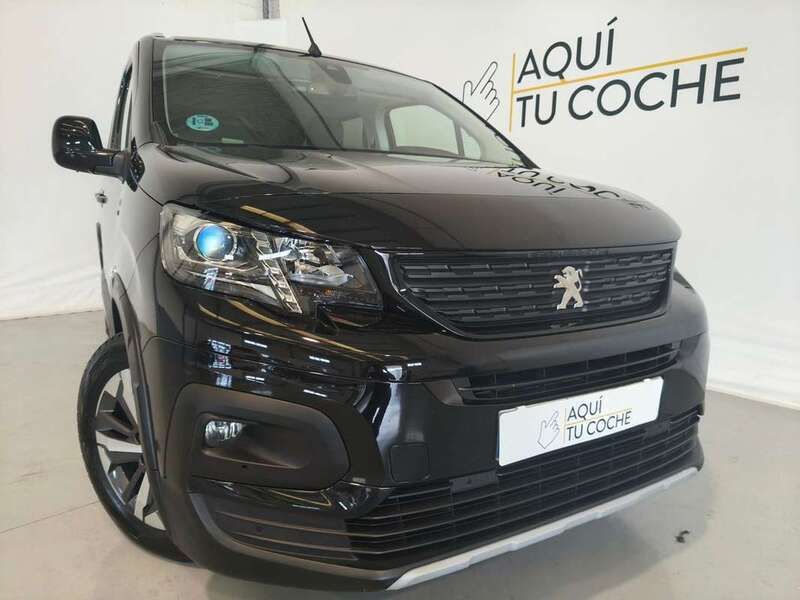 Negro Usado 2021 Peugeot Rifter GTi Monovolumen | 22.500 € (Precio justo) - Imagen 1/4