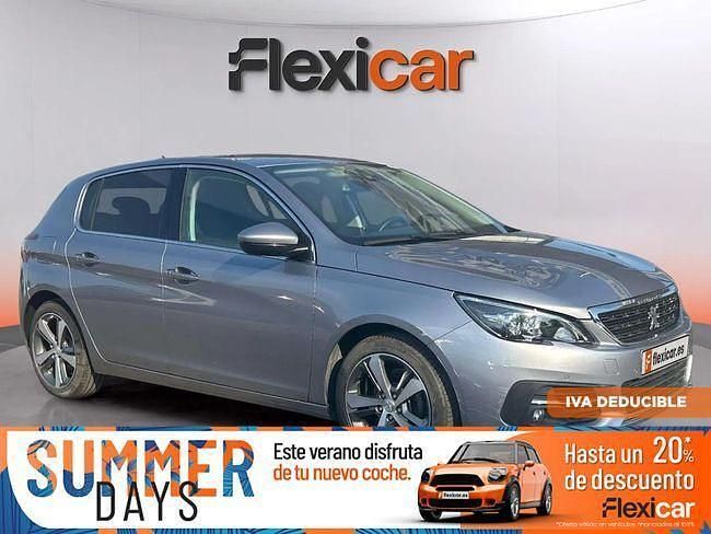 Gris / plata Usado 2020 Peugeot 308 Allure Berlina | 15.990 € (Un poco caro) - Imagen 1/4