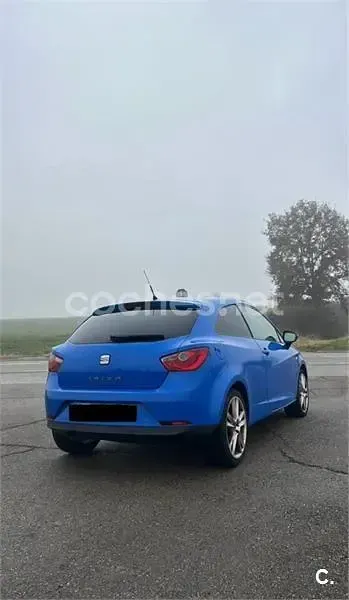 Usado Seat Ibiza SC Stylance 105 CV (77 kW) 2009 Azul Utilitario