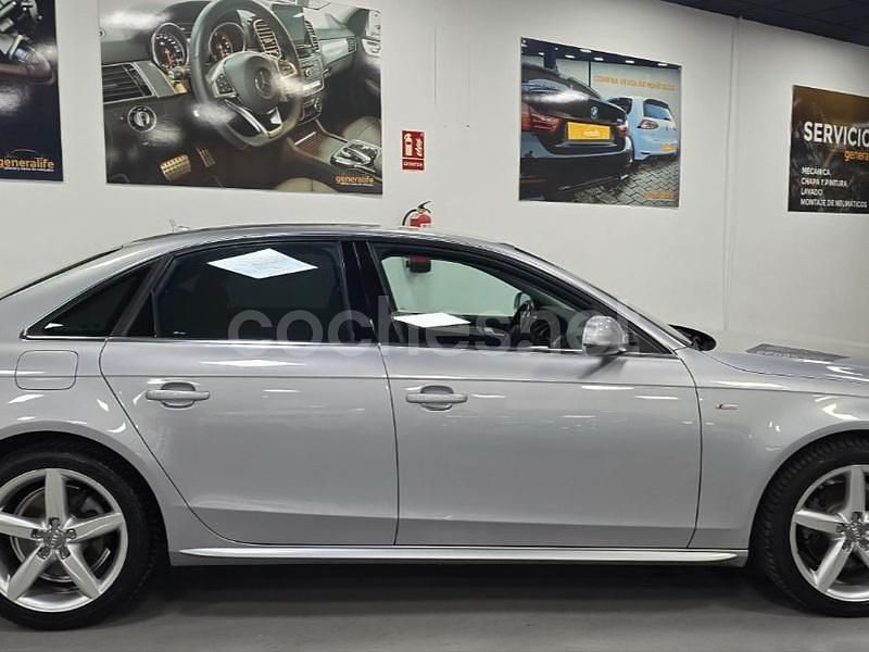 Usado Audi A4 S-Line 150 CV (110 kW) 2015 Gris / plata Berlina