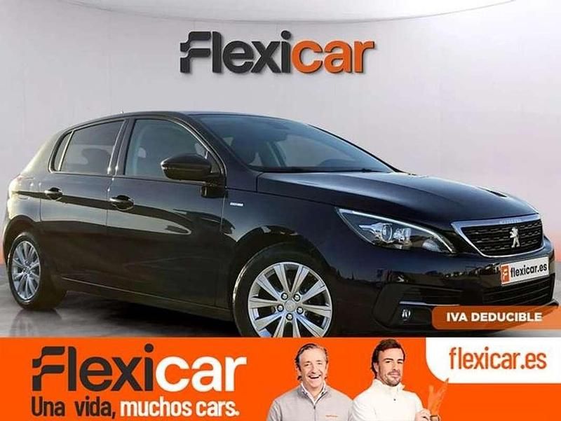 Negro Usado 2020 Peugeot 308 Allure Familiar | 9990 € (Buen precio) - Imagen 1/4