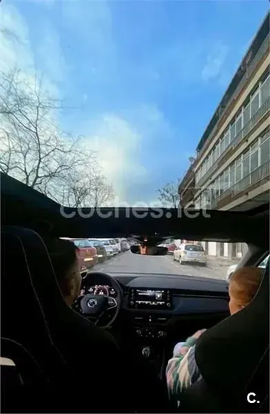 Usado Skoda Scala Monte Carlo 150 CV (110 kW) 2024 Blanco Utilitario