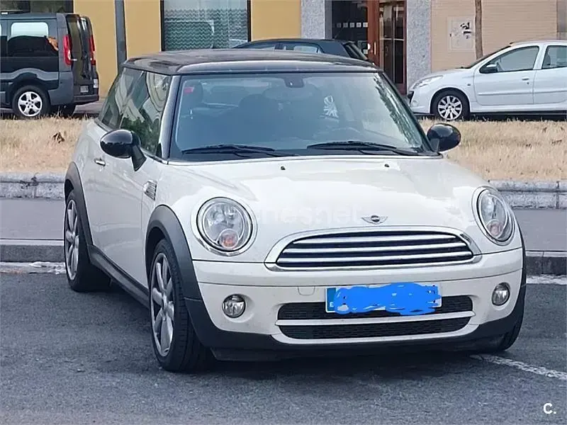 Usado Mini Cooper D 110 CV (80 kW) 2008 Beige Utilitario