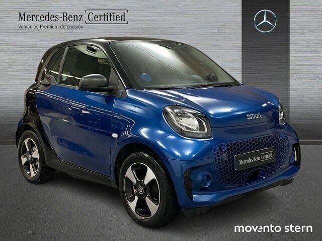 Usado Smart ForTwo Electric Drive 60 kW (82 CV) 2021 Azul Coupe