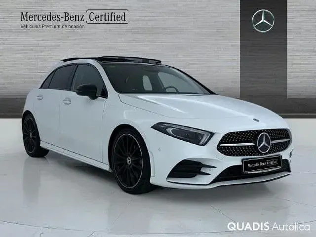 Usado Mercedes A180 116 CV (85 kW) 2019 Blanco polar