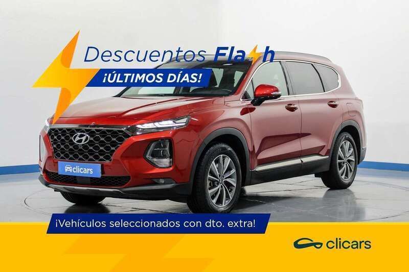 Rojo Usado 2019 Hyundai Santa Fe Style SUV | 24.690 € (Buen precio) - Imagen 1/1