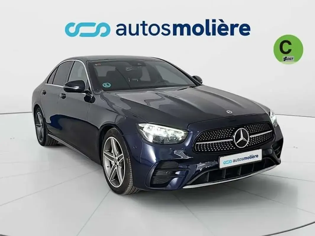 Usado Mercedes E220 194 CV (142 kW) 2021 Azul Berlina