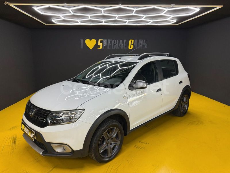 Blanco Usado 2018 Dacia Sandero Stepway Ambiance Utilitario | 8990 € (Buen precio) - Imagen 1/4