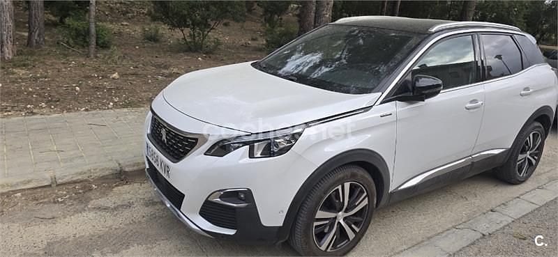 Usado Peugeot 3008 GT-line 130 CV (95 kW) 2019 Blanco SUV
