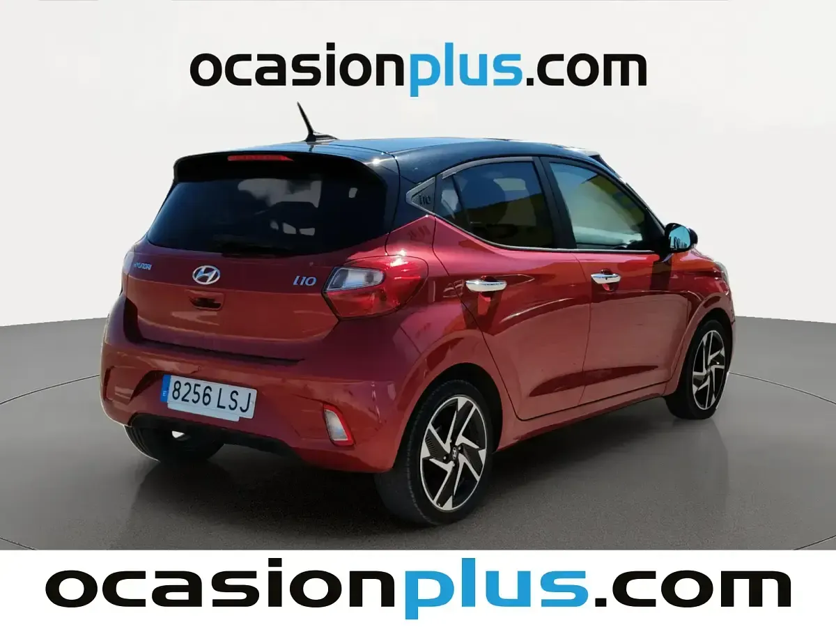 Usado Hyundai i10 84 CV (61 kW) 2021 Rojo Utilitario