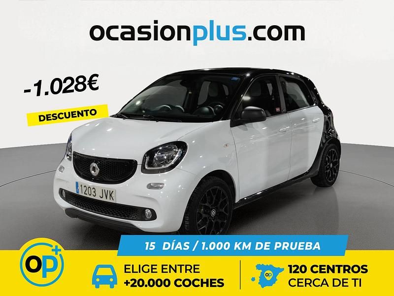 Usado Smart ForFour Passion 71 CV (52 kW) 2016 Blanco Utilitario