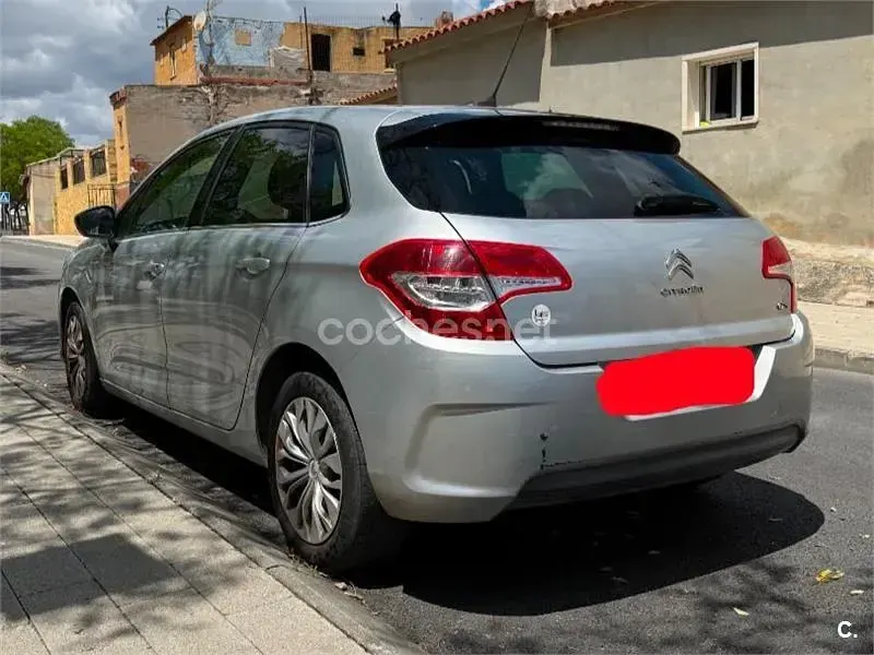 Usado Citroën C4 Seduction 92 CV (67 kW) 2012 Gris / plata Berlina
