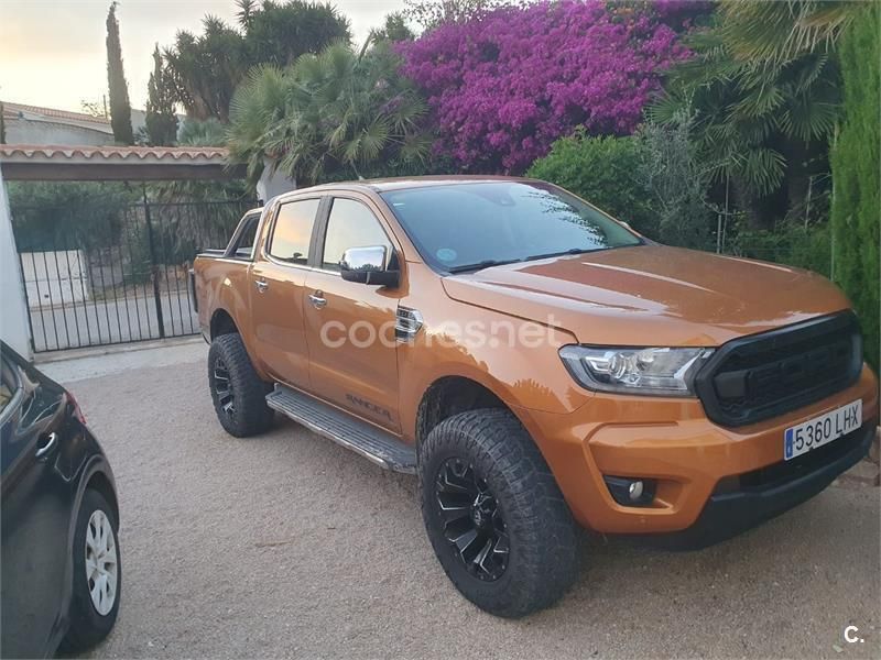 Naranja Usado 2020 Ford Ranger Limited Recogida | 36.500 € - Imagen 1/4