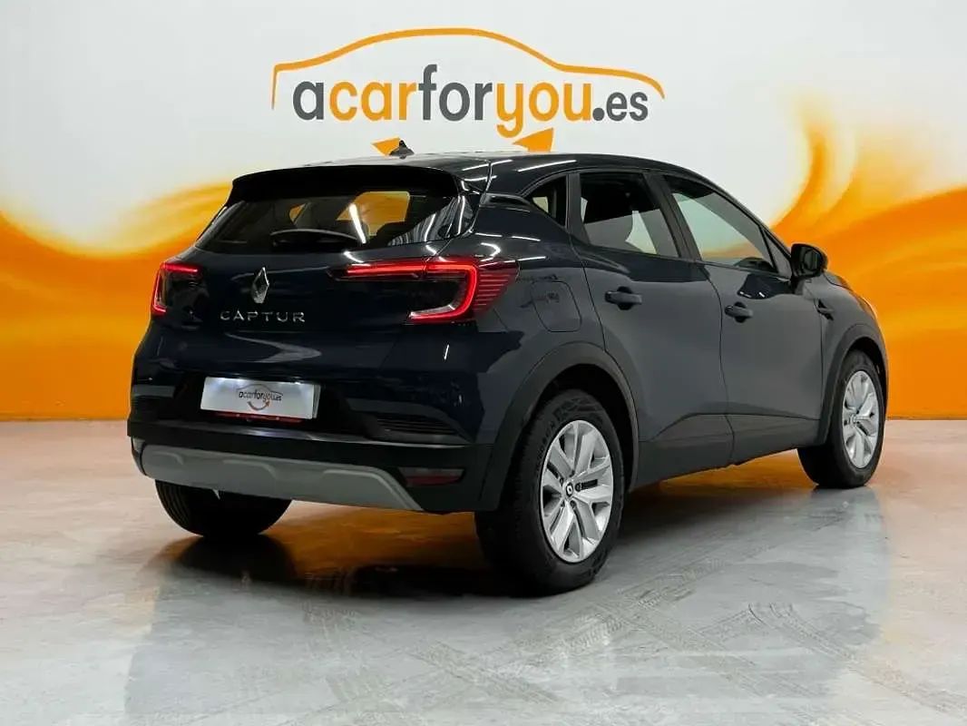 Usado Renault Captur Equilibre 91 CV (66 kW) 2022 Gris SUV