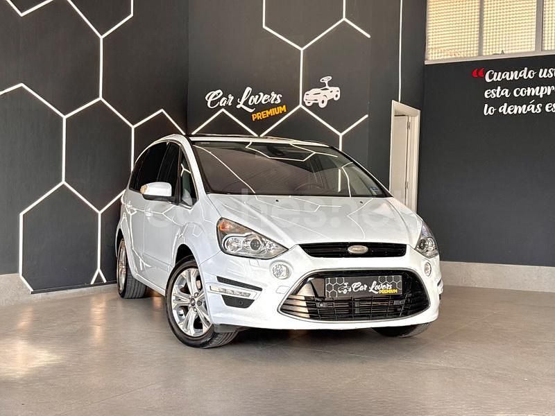 Usado Ford S-MAX Titanium S 163 CV (119 kW) 2013 Blanco Monovolumen
